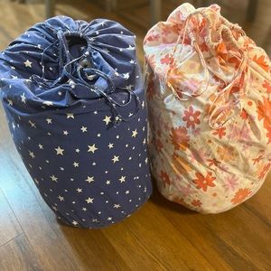 Two pottery Barn sleeping bags